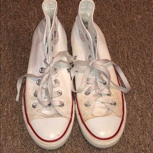 White high top converse!